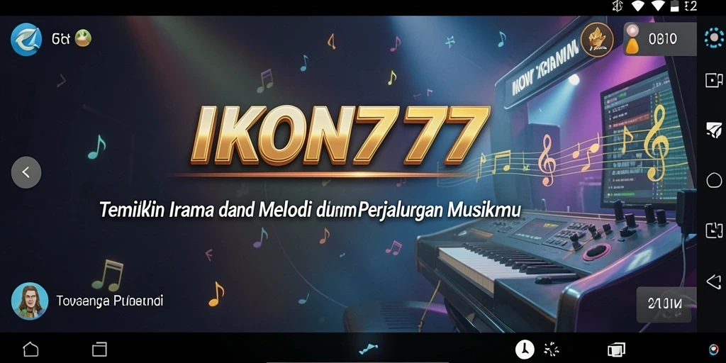 Tampilan gameplay IKON777 menampilkan koleksi musik yang menarik dan antarmuka yang intuitif.