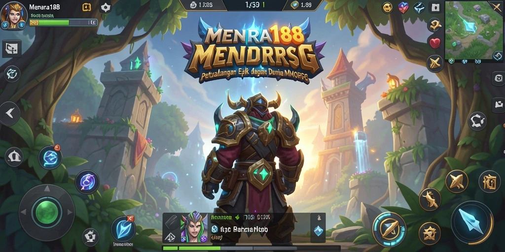 Tangkapan layar MENARA188 menampilkan gameplay seru dalam dunia MMORPG.