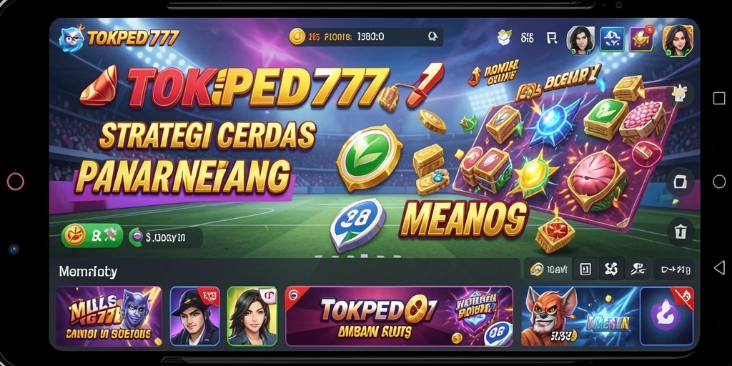 Tampilan gameplay TOKPED777 yang penuh strategi dan taktik.